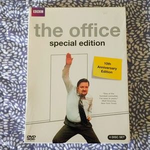 The Office BBC DVD 4 Disc Set 10th Anniversary